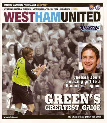 West Ham United FC v Chelsea FC